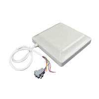 Lector UHF RFID de Largo Alcance 860mhz-960mhz con 2 Indicadores LED para Sistema de Estacionamiento de Automóviles