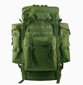 DFB0326 Sac à dos tactique de grande capacité en camouflage noir 80L pour la chasse, le camping en plein air, les activités militaires, les hommes, sacs à dos Molle - Product Image 6