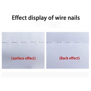 Machine électrique de pliage et de rainurage de papier pour la fabrication de livrets, avec fonction de pliage à 180° et agrafage à fil - Product Image 6