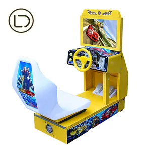 LeaderDream آلة للأطفال لعبة محاكاة وحدة تجارية ثلاثية الأبعاد سيارات سباق رياضية رائعة للمناطق المكشوفة للبالغين والاطفال