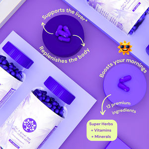 Vitamines de bien-être de célébration | Soutien du foie Hydratation rapide, régénérateur corporel Dihydromyricetin <span class=keywords><strong>DHM</strong></span> Chardon-Marie - Product Image 3