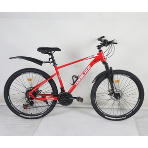 Fabricantes Tianjin Venta al por mayor 26 pulgadas 21 velocidades MTB Man Bicicletas todoterreno Frenos de doble disco amortiguadores con horquilla de acero - Product Image 3