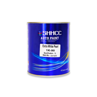 Peinture liquide pour voiture Shining Crystal White Pearl 1K, application par pulvérisation, série Pearl, effet miroir brillant