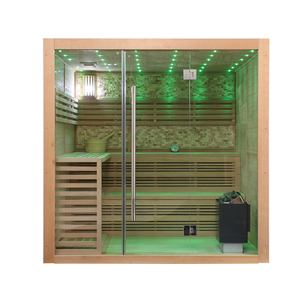 Sauna <span class=keywords><strong>di</strong></span> Lusso per Interni per 2 Persone, Personalizzabile, con Vapore Umido, Showroom, Sauna a Infrarossi, Dropshipping - Product Image 6