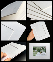 Handmade Deluxe Photo Mounts Custom Metal Picture Frame in A3 A4 5x7 8x10 Sizes with Custom Logo Gift Box Simple Design Style