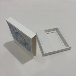 Caja de Embalaje de Papel Rígido Ecológica, Caja con Cajón de Acabado Mate con Logotipo Personalizado para Mascarillas Biológicas Cosméticas - Product Image 5