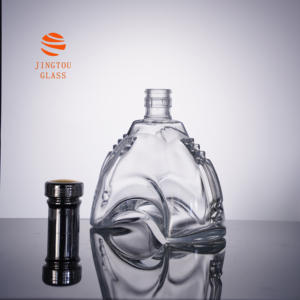 <span class=keywords><strong>Bicchieri</strong></span> <span class=keywords><strong>e</strong></span> Bottiglie Personalizzati di Alta Qualità per Vodka <span class=keywords><strong>e</strong></span> Whisky, Forme Irregolari da 500ml, 700ml, 750ml - Product Image 4