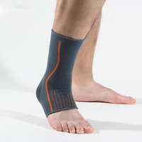Attelle de cheville de sport en spandex respirant, support élastique protecteur unisexe