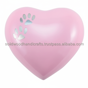 Urnas de latón de alta calidad para gatos y perros, urnas conmemorativas para mascotas funerarias para cenizas de gatos y perros, urnas al por mayor a bajo precio - Product Image 1