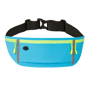 वाटरप्रूफ एंटी-चोरी आउटडोर कमर बैग खेल जिपर बंद फेनी पैक के साथ लोगो बाम जेब चलाने वाले फोन कमर बेल्ट पैक - Product Image 2