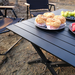 Backyards di động gấp bảng phục vụ dã ngoại cắm trại Thiết bị cắm trại Bảng di động có thể gập lại với chân - Product Image 2
