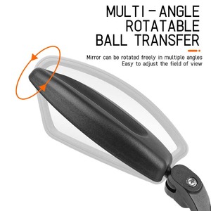 Xe đạp điện gương rõ ràng phạm vi rộng trở lại Sight phản xạ xe đạp phía sau xem gương - Product Image 3