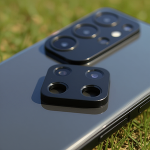 Copriobiettivo per fotocamera Samsung Galaxy A42 5G, parte di ricambio nera per il modello SM-A426 2020 - Product Image 3