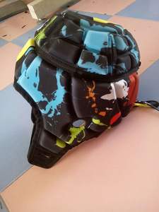 หมวกนิรภัย CLASSPO แบบนิ่มบุ EVA ทนทาน สวมใส่สบาย ป้องกันได้ดี |   บรรจุภัณฑ์แบบกำหนดเองสำหรับผู้รักษาประตูรักบี้ ฟุตบอล และกีฬาอื่นๆ - Product Image 4