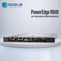 Serveur Dell PowerEdge R640 1U remis à neuf, RAM, SSD et HDD personnalisables pour les besoins de projets d'entreprise Dell PowerEdge R640