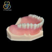 Prothèse dentaire complète flexible TCS de qualité supérieure, aspect naturel, amovible, sur mesure pour clinique dentaire