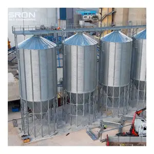 Silo de grano cónico comercial