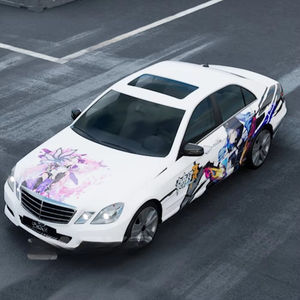 Vinilo Adhesivo NIKO para Envoltura de Carrocería de Automóvil, Diseño Mecha Personalizado, Color Completo, PVC, 7.5mil, 90% UV/IR, Cambia de Color - Product Image 2