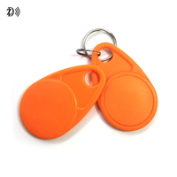 ZD-07 Porte-clés intelligent RFID de proximité durable avec logo personnalisé MIFARE DESFire EV1/EV2/EV3