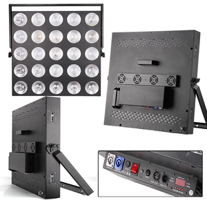 Marslite ราคาดี 25 ชิ้น ไฟ LED RGB 10 วัตต์ สำหรับเวที ไฟเมทริกซ์ 5x5 สำหรับงานปาร์ตี้ ดีเจ - Product Image 4