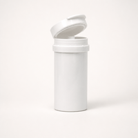Tube personnalisé pour comprimés effervescents avec insert déshydratant pour emballage pharmaceutique de capsules, marque privée, qualité alimentaire
