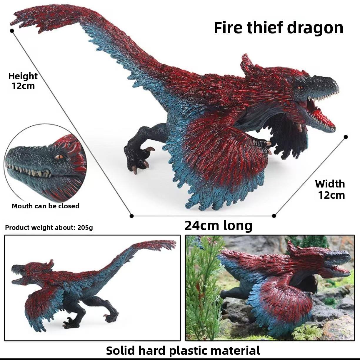 Le voleur de feu Dragon (avec une bouche mobile)-0122