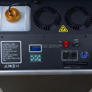 Machine à brouillard spéciale 3000W, Double tête, appareil à brouillard faible, buse pour éclairage de scène - Product Image 6