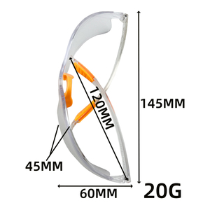 <span class=keywords><strong>Gafas</strong></span> de seguridad, <span class=keywords><strong>gafas</strong></span> protectoras, <span class=keywords><strong>gafas</strong></span> de trabajo para construcción, laboratorio, molienda, herramienta de protección ocular para el lugar de trabajo industrial - Product Image 2