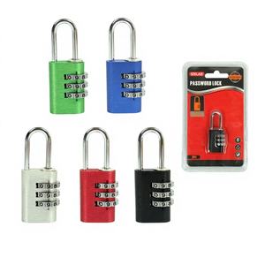 Candados de Viaje de 2.2 Pulgadas con Función de Contraseña, 240 Unidades por Caja - Product Image 1