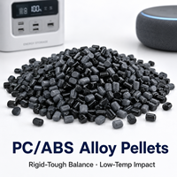 ABS ignifuge V0, qualité injection, haute résistance aux chocs, bonne finition de surface, matière première pour boîtiers d'ordinateurs portables