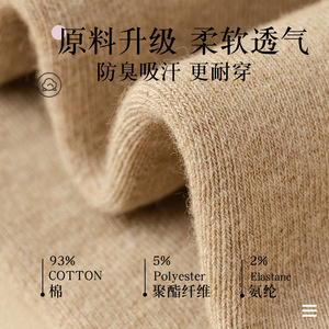 Pure Cotton Thickened Terry Cloth Knee <b>Socks</b> For Women Warm Autumn <b>Winter</b> Solid Color Casual <b>Socks</b> - Product Image 2