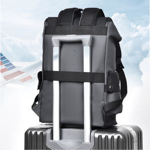 Zaino per Laptop da <span class=keywords><strong>Uomo</strong></span> Trendy <span class=keywords><strong>di</strong></span> Grande Capacità IStapromo, in PU con Cerniera Impermeabile, Porta USB, Funzionale Unisex per Sport e Scuola - Product Image 4