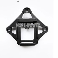 Accessoires de casque tactiques durables VAS Shroud Plastique-Wilcox L4 Three Hole Shroud