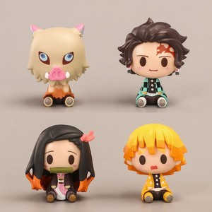 Juguete de Moda y Diversión, Juego de 4 Figuras de <span class=keywords><strong>Anime</strong></span> en PVC, Modelo Q, Decoración para Coche o Escritorio, Regalo para Niños - Product Image 2
