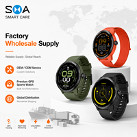 Montre intelligente d'aventure en plein air personnalisée Elite avec boussole, altimètre, baromètre, navigation de route et écran AMOLED pour les explorateurs