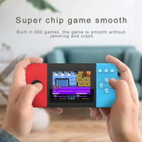 3,0 Zoll D20 Mini Handheld-Spielkonsole 500 in 1 Klassische Fernbedienung 8-Bit Retro-Spielkonsole Farbdisplay Unterstützt TV-Ausgang
