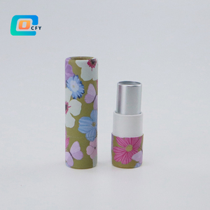 <span class=keywords><strong>Tube</strong></span> de baume à lèvres/rouge à lèvres en carton biodégradable à rotation |   Emballage cosmétique écologique <span class=keywords><strong>pour</strong></span> poudre libre, parfum/huile essentielle - Product Image 6