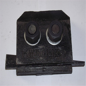 Abrazadera de riel TG43 para rieles de acero Qu100 Qu80, herramienta de prensado de vías férreas de alta resistencia, estándar GB sin aleación - Product Image 2