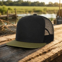 Casquette Trucker OTTO en Mousse, Impression Personnalisée, Logo Brodé, 5 Panneaux, Maille, Formelle, Unisexe, Vente en Gros, Été Hiver Plage Pêche