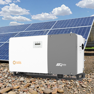 Sistema Solar Fotovoltaico Trifásico Conectado a la Red de 220V 230V 50K 60K 75KW con Bajo Voltaje IP66 8MPPT Solis-(50-75)K-LV-5G-PRO - Product Image 4