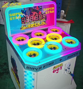 เครื่องเกมตีหนูหยอดเหรียญ ACS Source Factory รุ่น Hammer Hit Arcade Game Machine ทำจากโลหะ รับประกัน 1 ปี สนุกสนาน <span class=keywords><strong>ภาษา</strong></span>อังกฤษ เหมาะสำหรับเด็ก - Product Image 4