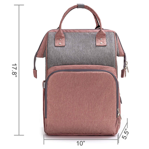 <span class=keywords><strong>Sac</strong></span> à couches thermiques <span class=keywords><strong>pour</strong></span> poussette, portable de <span class=keywords><strong>maternité</strong></span>, avec port de chargement USB, <span class=keywords><strong>pour</strong></span> bébé, livraison d'usine - Product Image 2