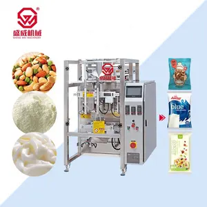 Servo Pillow Packing Machine Nut Package Sugar 1Kg Paper Standup Pouch Chip Manufacture Machine