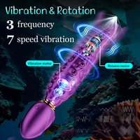 Vibrateur réaliste en forme de tentacule de pieuvre pour femmes, double extrémité, stimulation du point G, dildo alien, stimulateur clitoridien, masseur, jouets sexuels pour adultes