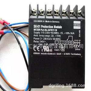 โมดูลป้องกัน Kriwan Se E1 รุ่น 34701710 สำหรับคอมเพรสเซอร์ Bitzer ใช้ในอุตสาหกรรม - Product Image 1