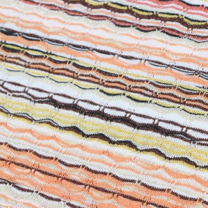 Robe en tricot pour femme, style vintage français, col rond, sans manches, rayée, tissée, respirante, contrôle du ventre, coupe régulière, longueur midi, vacances - Product Image 4