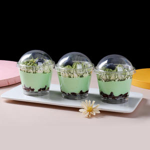 แก้วพลาสติก PS ใสแบบใช้ครั้<span class=keywords><strong>ง</strong></span>เดียว ผนังเดี่ยว เกรด<span class=keywords><strong>ส</strong></span>ำหรับอาหาร พิมพ์โลโก้ได้ <span class=keywords><strong>ส</strong></span>ำหรับมูส นม เค้ก โยเกิร์ต ขอ<span class=keywords><strong>ง</strong></span>หวาน ไอศกรีม - Product Image 1