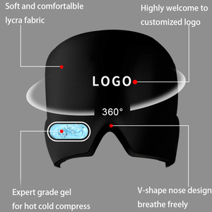 2024 Venta caliente personalizada <span class=keywords><strong>cabeza</strong></span> de migraña envoltura terapia de frío alivio del <span class=keywords><strong>dolor</strong></span> de <span class=keywords><strong>cabeza</strong></span> Gel sombrero de hielo para la tensión ojos hinchados sombrero de alivio de migraña - Product Image 4