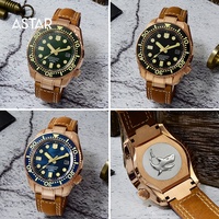 1 montre automatique mécanique de plongée pour homme, 30 ATM, en bronze CUSN8, avec logo personnalisé, haute qualité, en vente