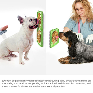 Hot selling Slow Feeding Pads Trays Integrated Suckers Pet Food Licking Pads Dog Licking Pads Anxiety Relief Feeding Pad Suction - Product Image 4